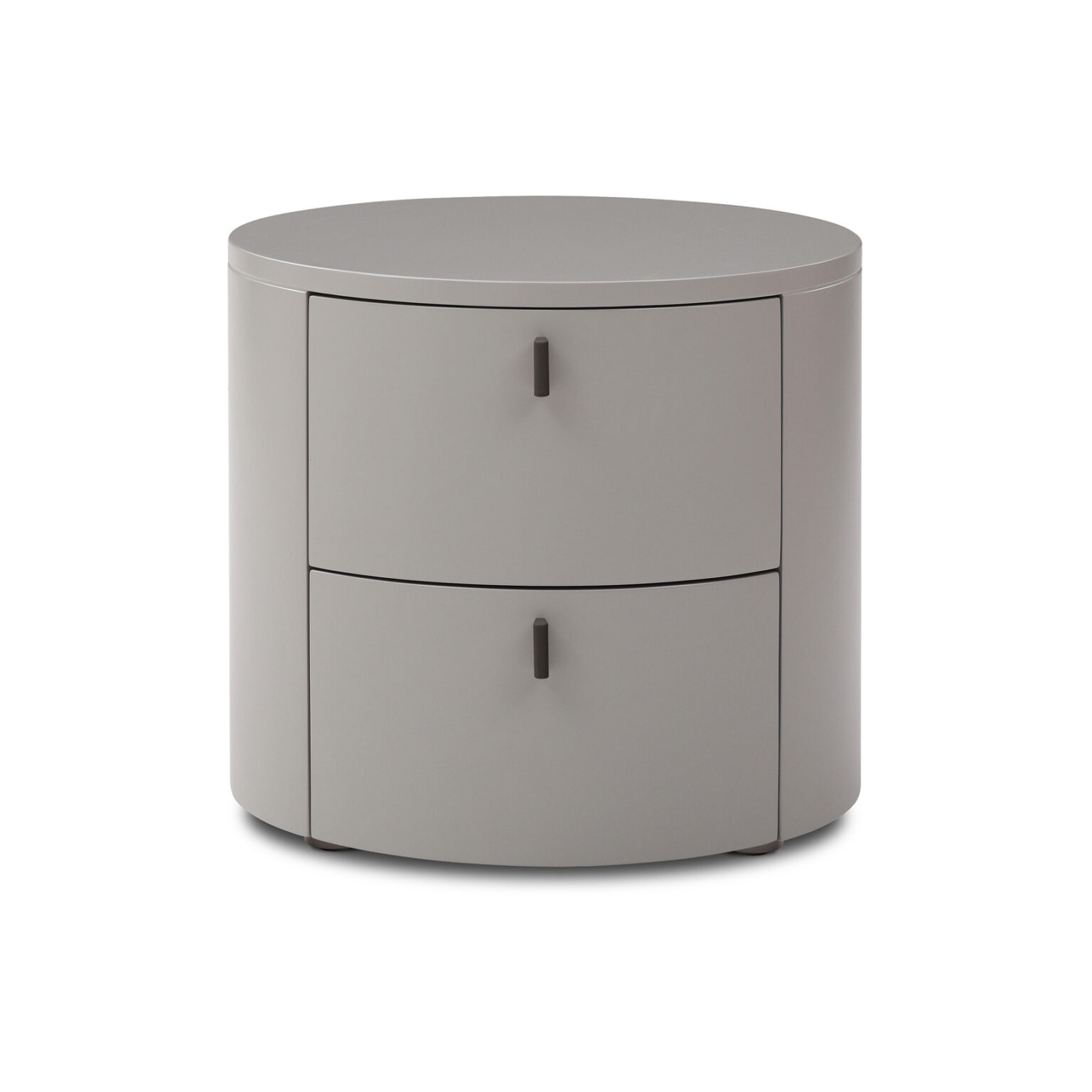 Sims Round Bedside Table - Merlino Furniture